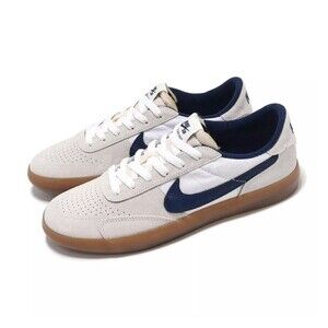 Nike White and Navy Athletic Shoes
